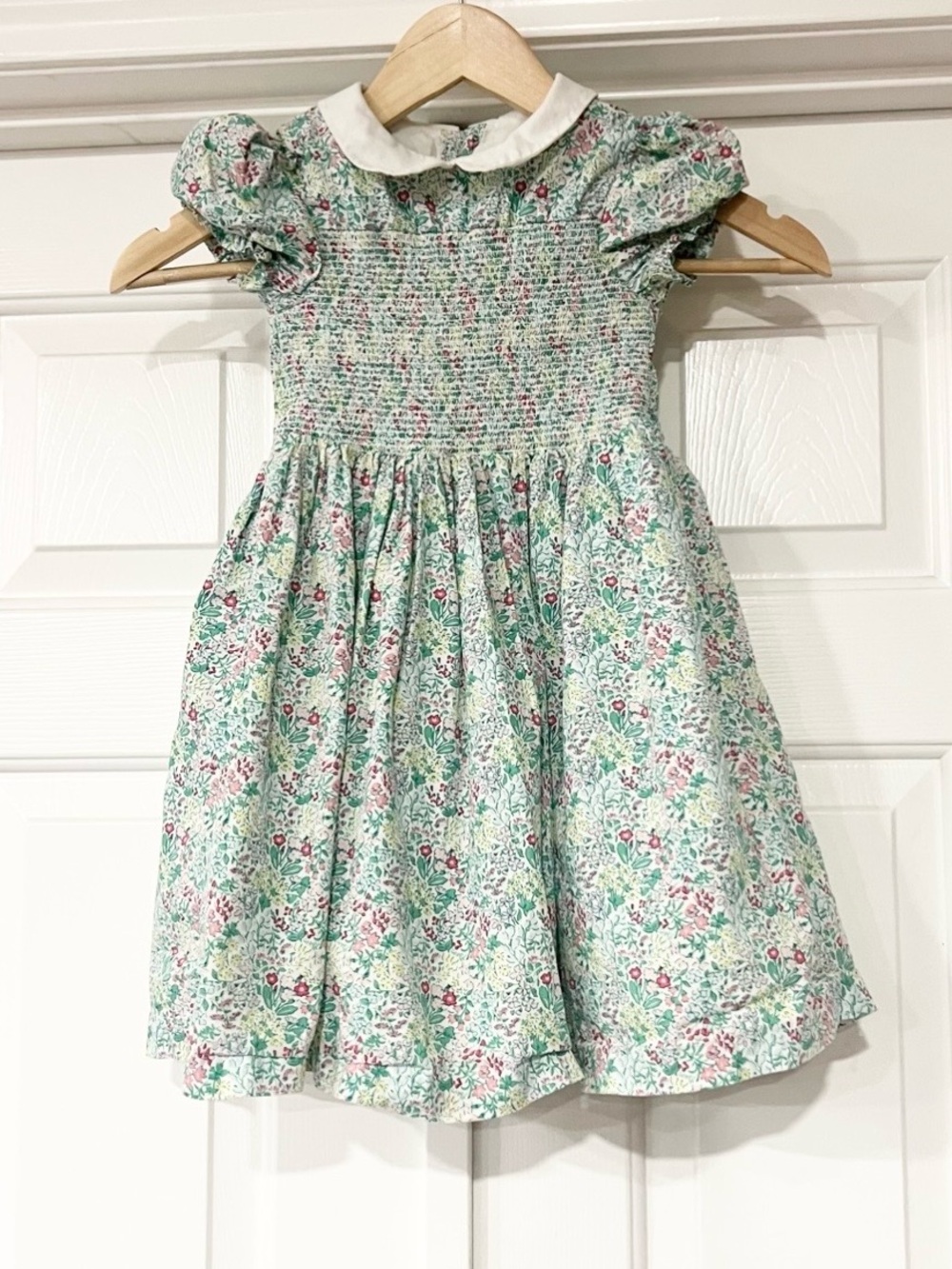 Janie and Jack | Collection Mint Chip The Charlotte Floral Smocked Dress